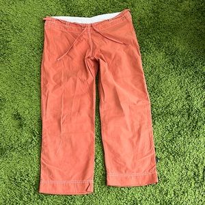 Prana drawstring rock climbing hiking cropped pants